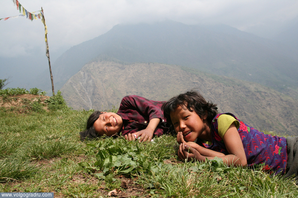 горные маленькие феи. непал, горы, гималаи