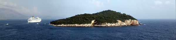 Остров Локрум. хорватия, дубровник, пейзаж
