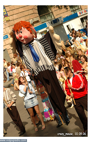 Кукольное шествие. День города - 2006, день, города