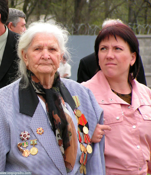 Она защищала будущее. 60 лет победы, защита, Волгоград