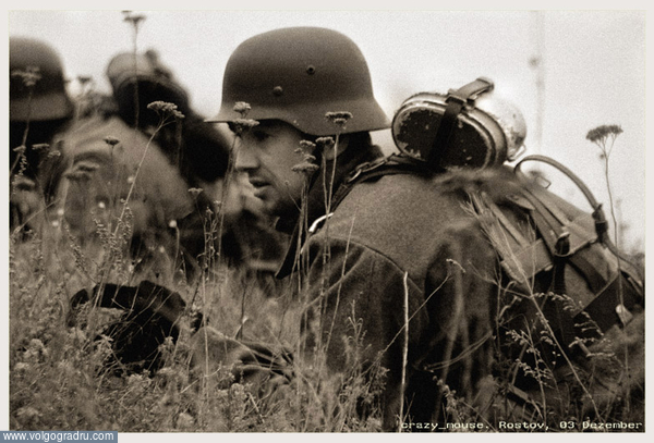 Немецкий солдат. южный фронт, первое освобождение Ростова, немецкий солдат