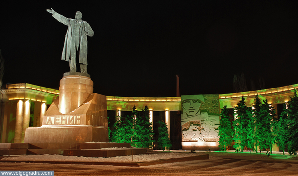 Ленин. площадь Ленина, памятник, Волгоград