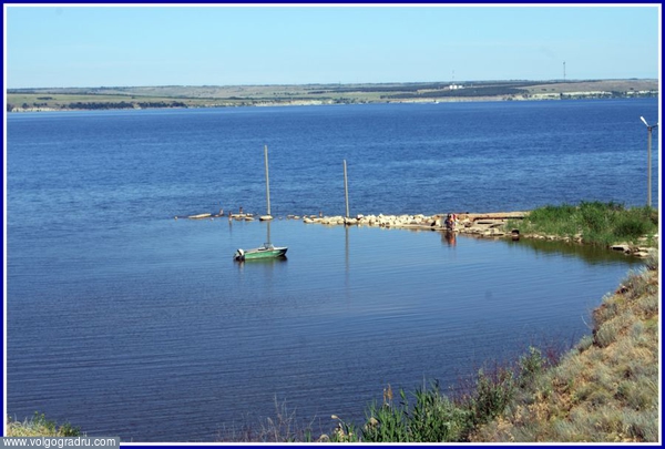 Море Волгоградское 3. заволжье, водохранилище, пейзаж