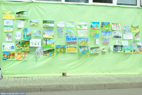 Конкурс детского рисунка "Мой родной край". дети, конкурс, рисунок