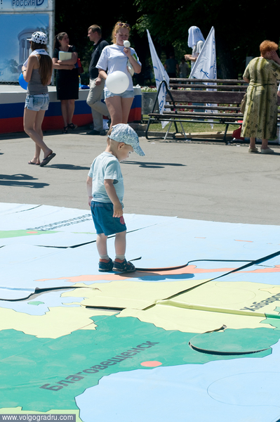 Самая большая карта России. карта России, день независимости, День России