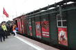 В Волгограде встретили ретро-поезд «Победа»