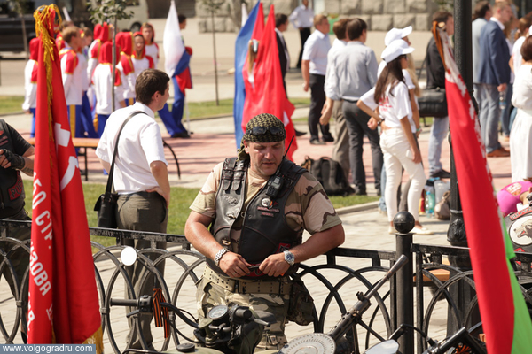 Международное патриотическое байк-шоу «Сталинград. 23 августа,  день скорби, Волгоград