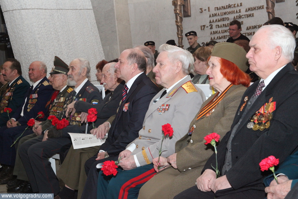 72-ая годовщина Сталинградской Победы. Волгоград, 2 февраля, 2015 год