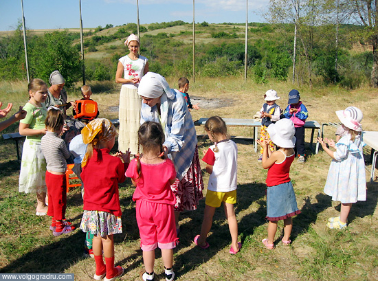 Детский сад в православном лагере «Истоки». Калачёвский, Волгоградская, православный