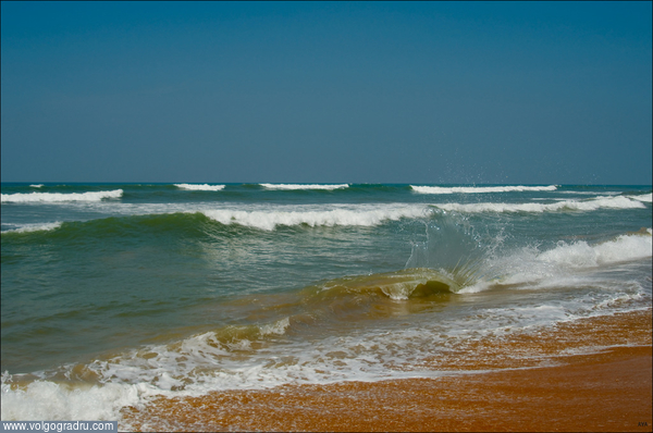 лазурные волны.. индийский океан, 