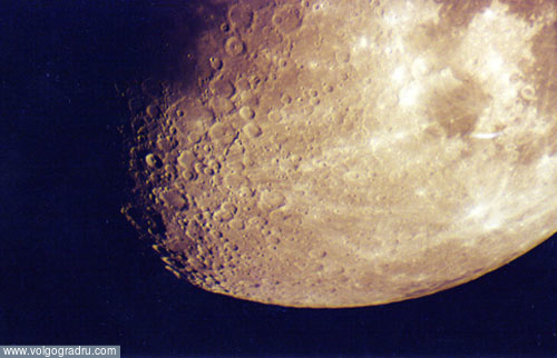 Снимок Луны в телескоп. другое, природа, астрономия