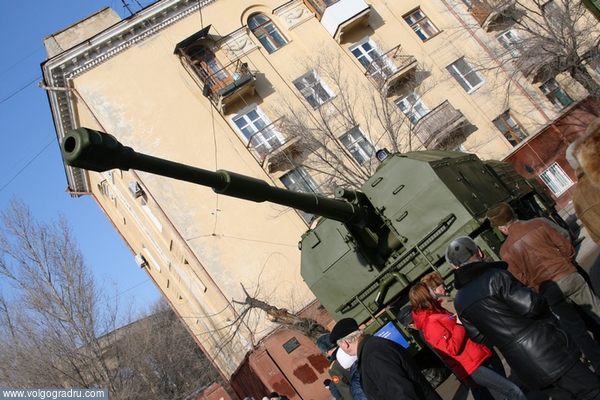 Военная техника. Волгоград, 2 февраля, 65-летие Сталинградской битвы