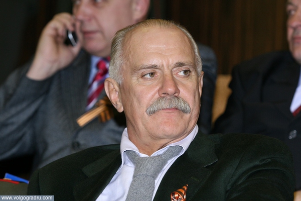 Никита Сергеевич Михалков. Волгоград, 2 февраля, 65-летие Сталинградской битвы