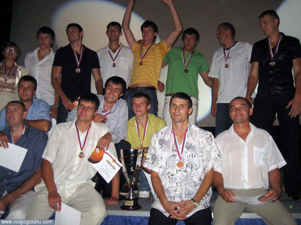 Бронзовые призёры чемпионата России-2008. призеры, баскетбол, баскетбольный турнир