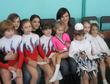 Исинбаева и юные гимнастки
