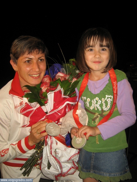 Татьяна Лебедева со своей дочкой Настей. Татьяна Лебедева, олипийская чемпионка, Олимпиада в Пекине