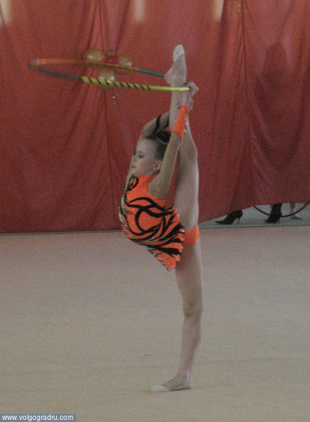 Одна из участниц турнира. турнир памяти  Валентины Мокринской, художественная гимнастика, гимнастки