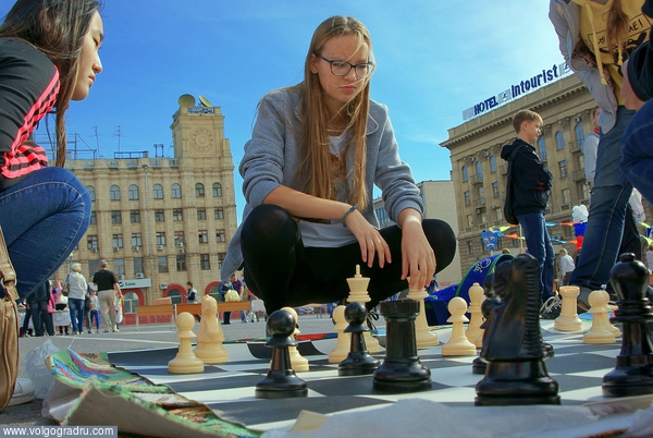 Шахматистки. девушки, шахматы, игра