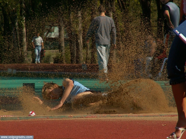 Молодёжное первенство России по лёгкой атлетике. лёгкая атлетика, прыжки в длину, песок