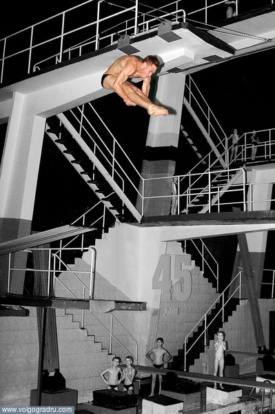 Мастер спорта России Максим Попков. спорт, соревнования, прыжки в воду