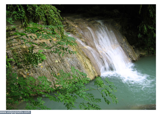 Один из 33-х сочинских водопадов. Отдых, Черноморский, Сочи