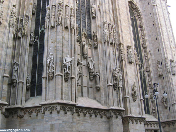 Скульптуры миланского собора Duomo. другое, путешествия, скульптуры Duomo