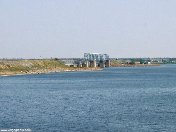 Мост через Цимлянское. Цимлянское водохранилище, мост, 