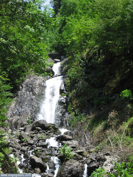 водопад Молочный. Абхазия, водопад Молочный, 