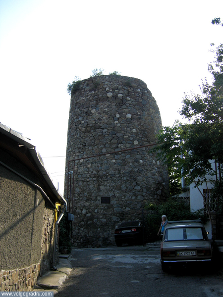Крепость Алустон, VI век н.э.. Алушта, Алустон, крепость