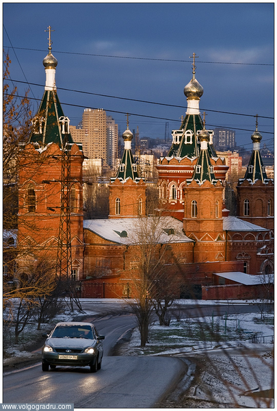 Скоро Рождество. Храм, Казанская церковь, купола
