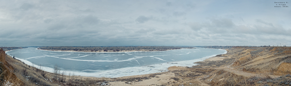 "Ахтуба - Козий пляж" (панорама). "Ахтуба - Козий пляж" (панорама), 