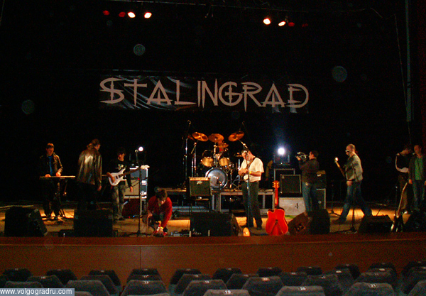 Подготовка к фестивалю. Саундчек. STALINGRAD, fest, Stalingrad Fest 2007