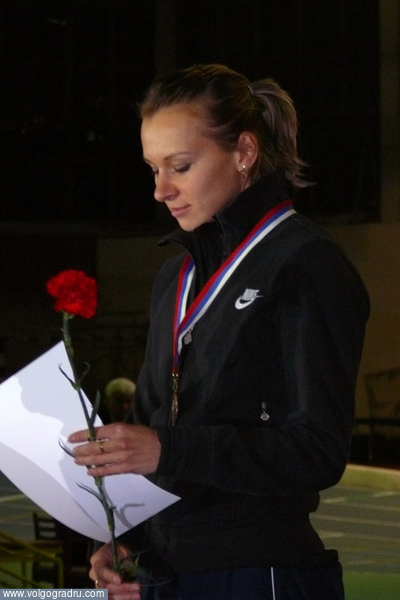 Юлия Гущина, бронзовый призер в беге на 200 м.. 