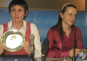 Татьяна Лебедева и Елена Слесаренко
