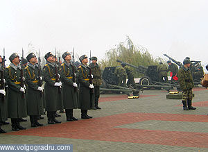 Праздник Слава русского оружия в Волгограде