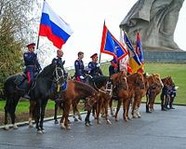 Волгоградские казаки отправились в конный поход
