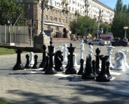 В центре Волгограда вновь появился «Шахматный городок»