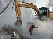 В Волгограде еще не ударили настоящие морозы, а теплотрассы уже рвутся