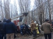 36 квартир разрушены в жилом доме в Волгограде, в результате взрыва и пожара