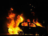 Под Волгоградом водитель сгорел в автомобиле