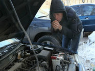 Заводим машину в сильный мороз