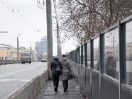 В Волгограде открыта пешеходная зона на Комсомольском путепроводе