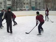 В Волгограде прошёл открытый турнир по хоккею среди дворовых команд