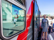 Перевозки пассажиров поездом «Дневной экспресс» Волгоград-Астрахань в I квартале текущего года выросли на 35,5 % 