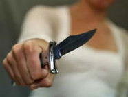 В Городище во время ссоры разъярённая женщина ударила ножом супруга