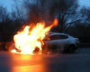 Ночью в Кировском районе Волгограда горели два автомобиля