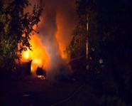 В Волгоградской области вновь горят машины