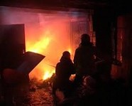 При пожаре под Волгоградом погиб мужчина