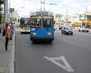 В Волгограде начали штрафовать за выезд на выделенную полосу