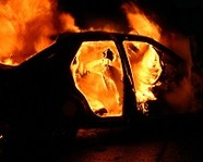 В Волгограде сгорел очередной автомобиль